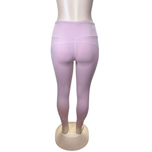 Vibrant Pink High-Waisted Stretch Leggings - Picture 2 of 5